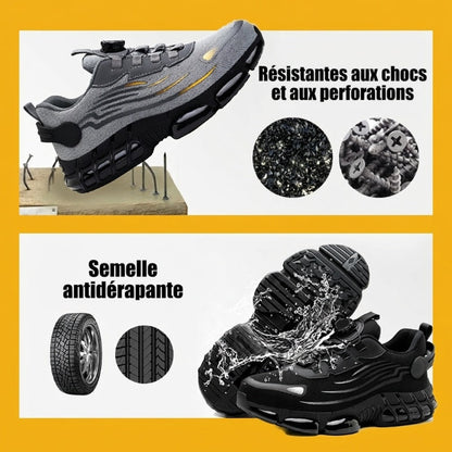 💎 50% DE RÉDUCTION! 💎 Sneakers de Sécurité Unisex – Design Élégant, Protection Brevetée & Confort Supérieur