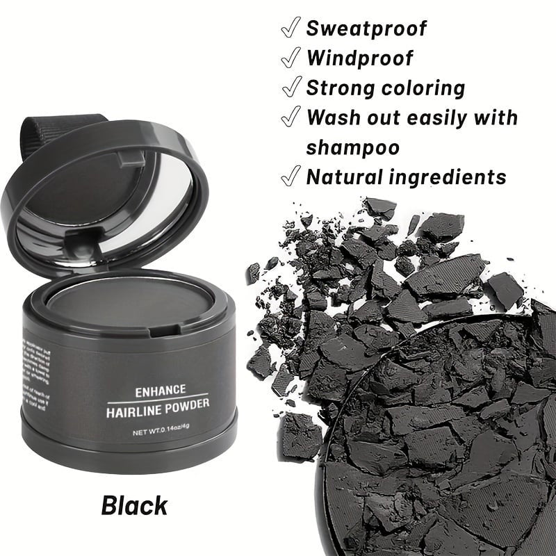 🔥💗 ACHETEZ 1, OBTENEZ 1 GRATUIT ! Poudre pour Racines et Repousses – Naturelle, Résistante à l'Eau & Convient à Toutes les Couleurs (Avec Miroir et Houppette)
