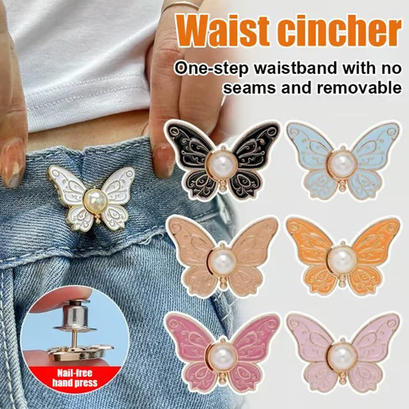 Boucle de réglage de taille papillon amovible (1 acheté, 9 offerts)