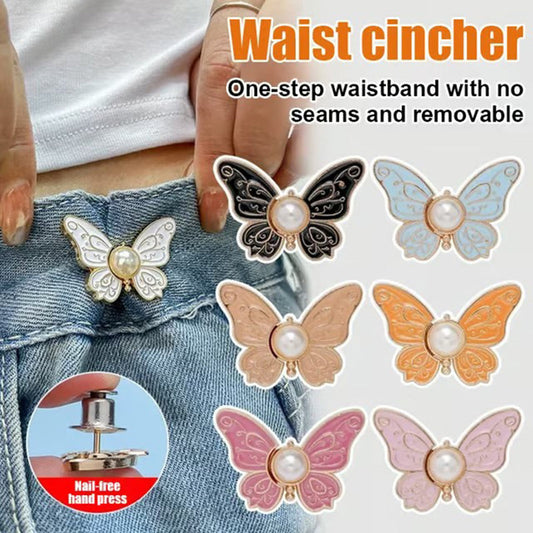 Boucle de réglage de taille papillon amovible (1 acheté, 9 offerts)
