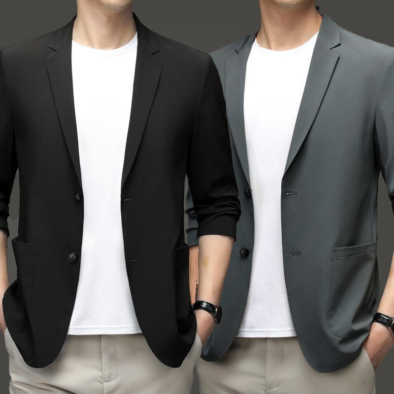 ✨️Matériaux préférés🔥Veste de costume légère d'été pour homme（🔥55% de réduction）