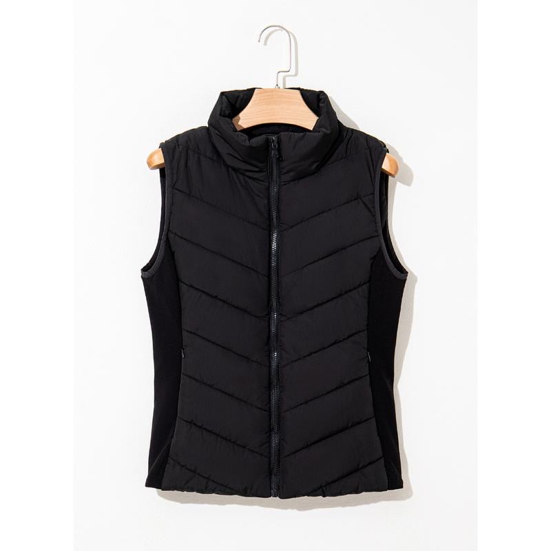 👚 50% DE RÉDUCTION ! ✨ Gilet Matelassé Sans Manches Femme - Léger & Confortable, Parfait pour les Tenues Décontractées ou Élégantes 💫