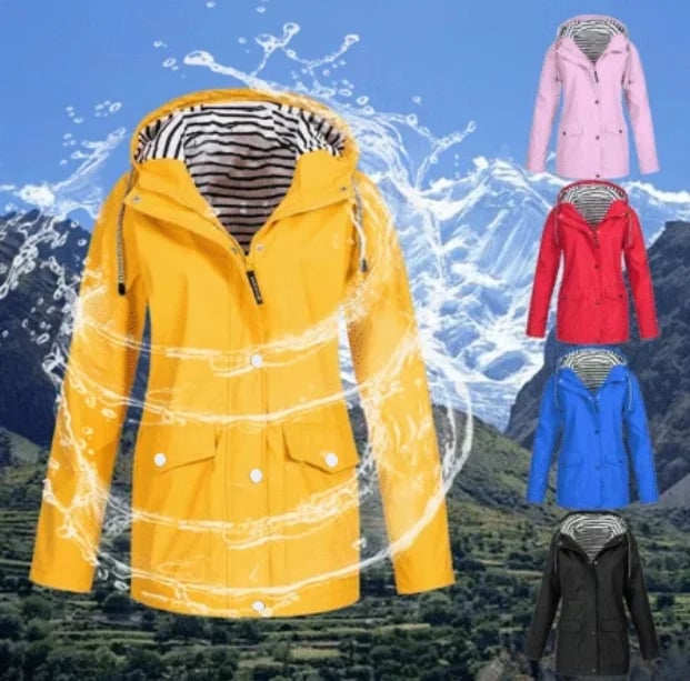 🔥VENTE CHAUDE 50% DE RÉDUCTION🔥Veste imperméable et coupe-vent pour femme