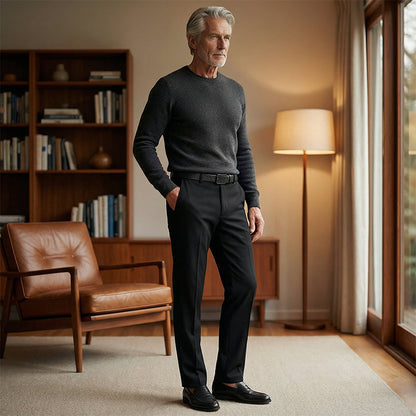 【🔥Prix le plus bas du jour】Pantalon Décontracté Classique pour Homme à Haute Élasticité