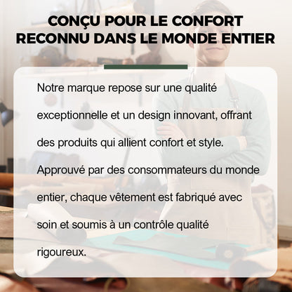Gilet Rembourré Réversible Multi-Poches pour Hommes & Femmes