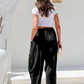 ⏳Offre à durée limitée : 50 % de réduction💥👖Pantalon de loisirs en lin à jambes larges pour femme