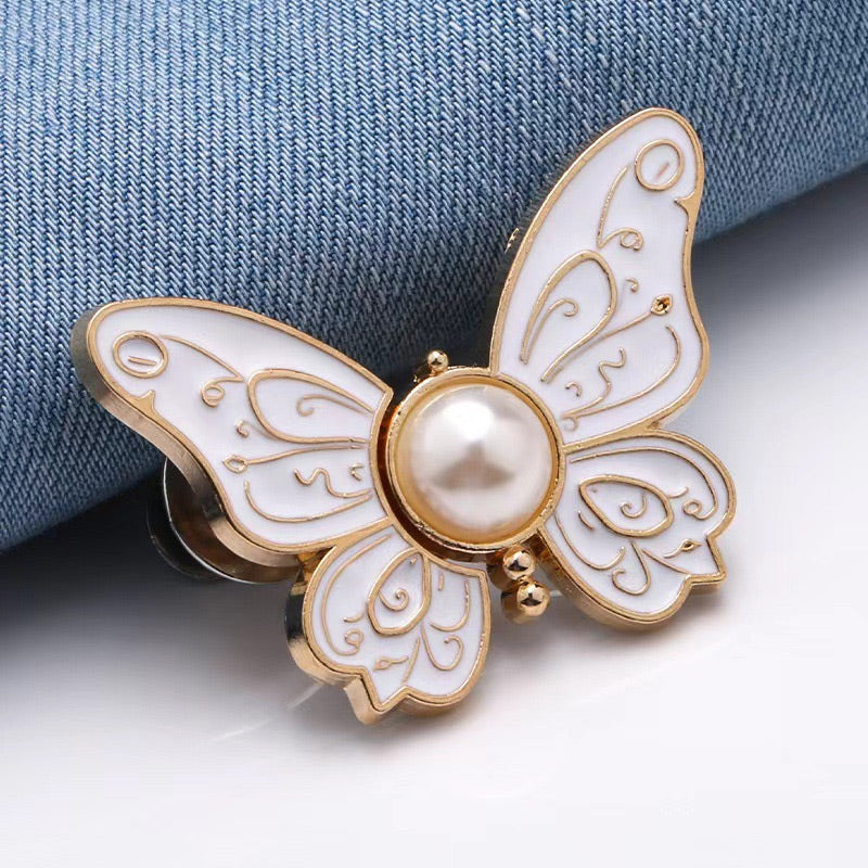 Boucle de réglage de taille papillon amovible (1 acheté, 9 offerts)