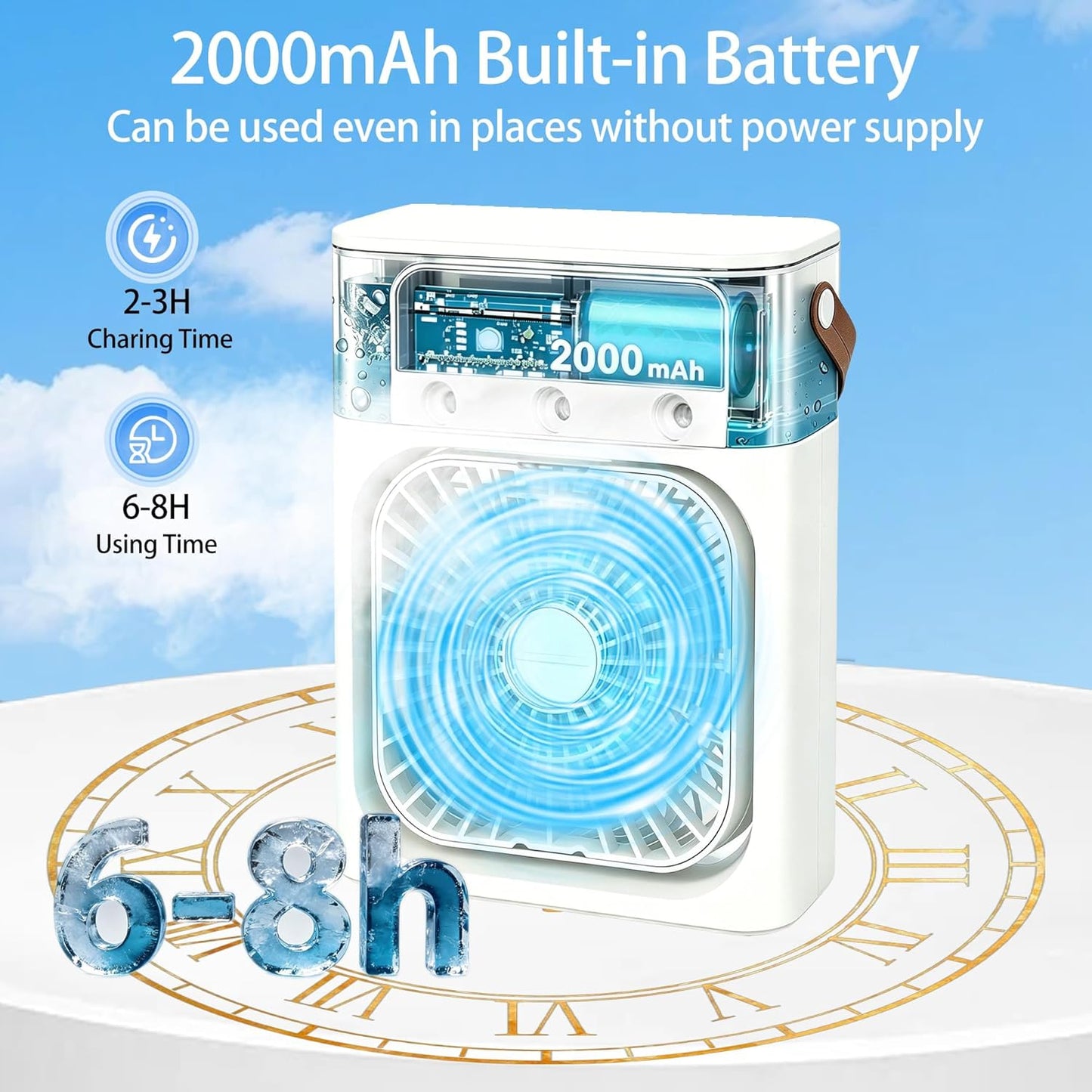 💨 Climatiseur Portable MULTIFONCTION 🧊 ❄️ -50% DE RÉDUCTION | Stock Limité 🔥