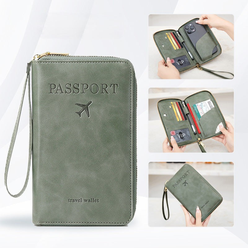 🧳Les indispensables du voyage en 2025✈️Portefeuille multifonctionnel pour passeport RFID