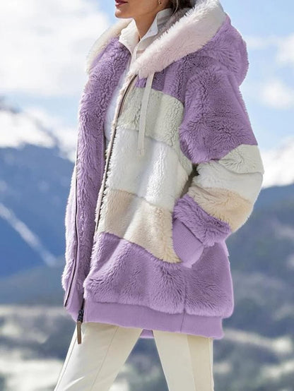 Manteau matelassé chaud en peluche Christmas Sale🔥 Offre limitée dans le temps