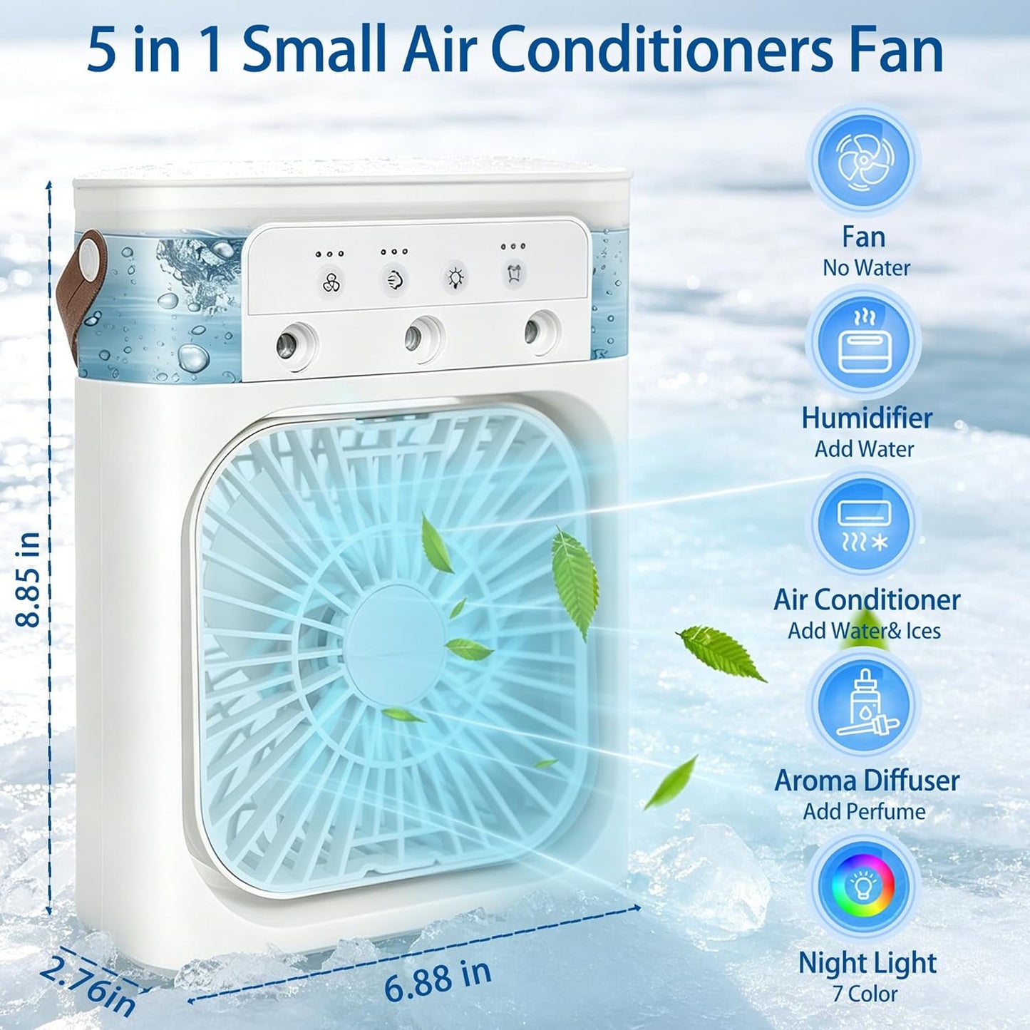 💨 Climatiseur Portable MULTIFONCTION 🧊 ❄️ -50% DE RÉDUCTION | Stock Limité 🔥
