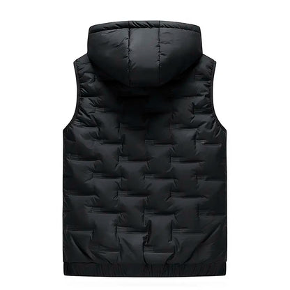 🍂 OFFRE DE SAISON · -50 % | Gilet Homme à Capuche – Léger & Facile à Superposer
