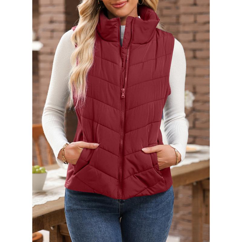 👚 50% DE RÉDUCTION ! ✨ Gilet Matelassé Sans Manches Femme - Léger & Confortable, Parfait pour les Tenues Décontractées ou Élégantes 💫