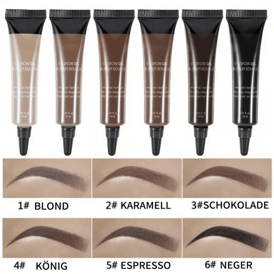 🔥Achetez-en un, obtenez-en un gratuitement – 2 pièces au total🔥Gel liquide pour sourcils/teinture pour sourcils longue tenue, résistant à l'eau et aux frottements