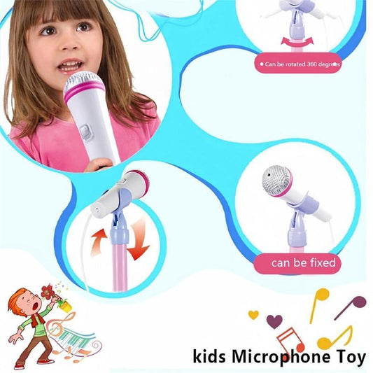 🎄🎉 Offre spéciale Noël : 50 % de réduction ✨ Microphone karaoké pour enfants avec lecteur de musique lumineux — Le cadeau idéal pour vos petits