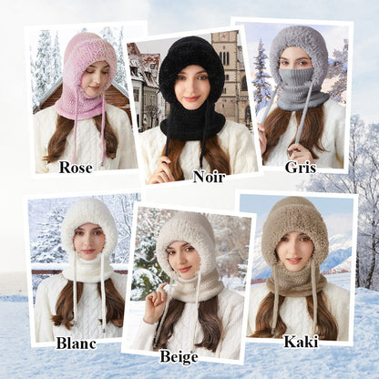 🧣 50 % de réduction immédiate ! 🔥 Sweat à capuche 3-en-1 pour femme