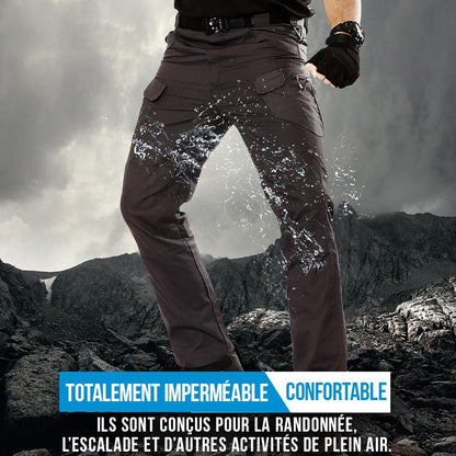 👖 60% DE RÉDUCTION! ✨ Pantalon Imperméable Plein Air - Coupe-Vent avec Taille Élastique pour Randonnée et Voyages 🌧️🏔️