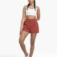 ✨️ 2025 It soldes 49% de réduction🥰 Short de yoga 2-en-1 avec taille haute et poches latérales