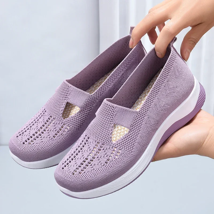 🔥Chaussures pour femmes, confortables, respirantes, antidérapantes, orthopédiques, pour les personnes d'âge moyen et les seniors