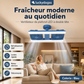 📢📢50 % DE RÉDUCTION !! ⏰Ventilateur de plafond à double tête avec lumière LED – design moderne avec télécommande pour salon et chambre