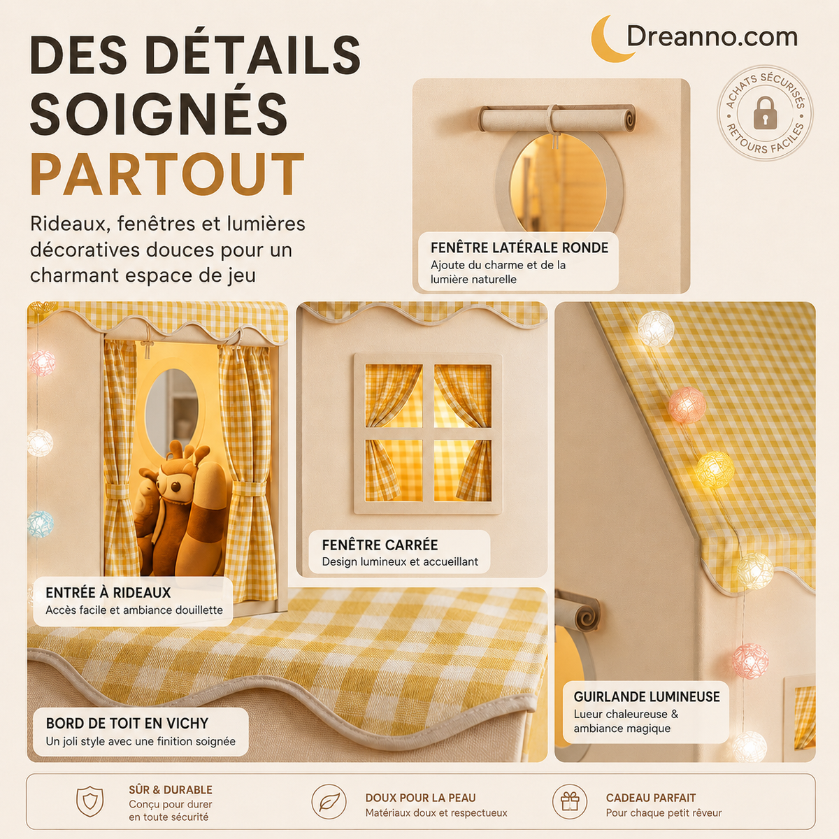 📢📢50% OFF !! ⏰Château Tente de Jeu pour Enfants