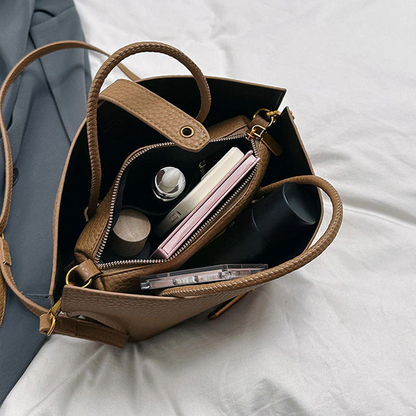 🌸Soldes à -49%🌸💎Sac à main élégant de style français pour femme de couleur unie