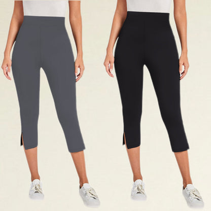 Corsaires de yoga pour femme, extensibles et gainants