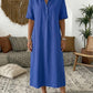 ☀️Women's Casual Linen Blend Shirt Dress – Effortless Style For Sunny Days✨