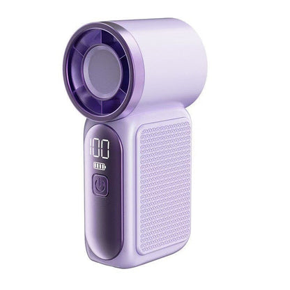 🌀💨Mini ventilateur portable avec affichage LED –👍 Ventilateur de poche turbo 5 vitesses.✨ Rechargeable par USB, refroidissement rapide idéal pour les voyages et le maquillage. Cadeau parfait. Réfrigération portable.