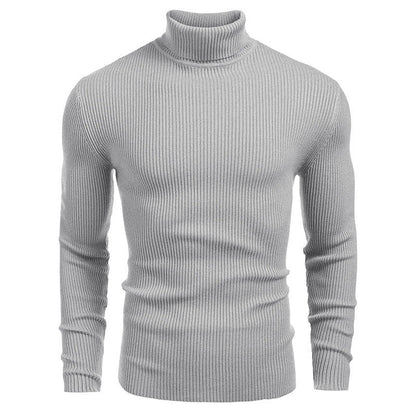 🧶 L'ÉLÉGANCE INTEMPORELLE | Pull Homme Slim à Col Roulé -50 %