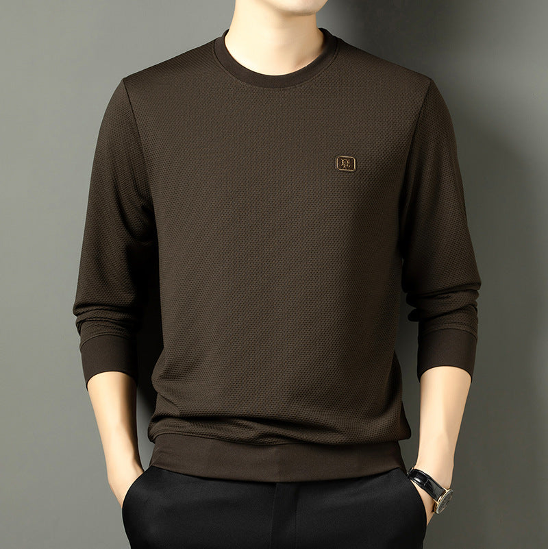 🎁Joli cadeau🎁Sweat-shirt confortable à col rond pour hommes