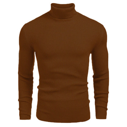 🧶 L'ÉLÉGANCE INTEMPORELLE | Pull Homme Slim à Col Roulé -50 %