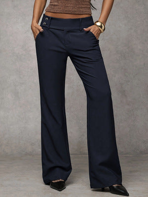 🔥 Nouveauté 2026 et en vedette - 49 % de réduction 🔥 Pantalon de tailleur évasé élégant pour femme