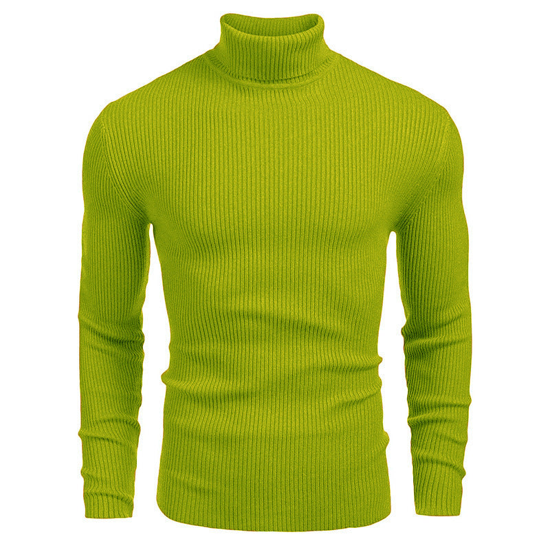🧶 L'ÉLÉGANCE INTEMPORELLE | Pull Homme Slim à Col Roulé -50 %