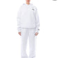 Ensemble unisexe composé d'un sweat à capuche oversize uni et d'un pantalon de jogging