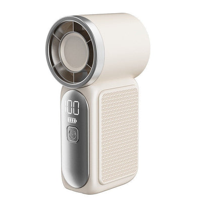 🌀💨Mini ventilateur portable avec affichage LED –👍 Ventilateur de poche turbo 5 vitesses.✨ Rechargeable par USB, refroidissement rapide idéal pour les voyages et le maquillage. Cadeau parfait. Réfrigération portable.