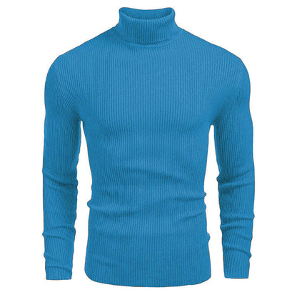 🧶 L'ÉLÉGANCE INTEMPORELLE | Pull Homme Slim à Col Roulé -50 %