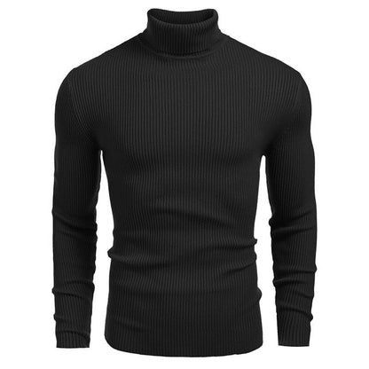 🧶 L'ÉLÉGANCE INTEMPORELLE | Pull Homme Slim à Col Roulé -50 %