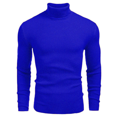 🧶 L'ÉLÉGANCE INTEMPORELLE | Pull Homme Slim à Col Roulé -50 %
