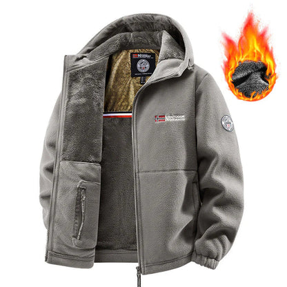 🔥DERNIER JOUR DE PROMOTION - 50 % DE RÉDUCTION🔥Veste unisexe à capuche décontractée isolée et chauffante au graphène améliorée 2026 (avec poches intérieures)