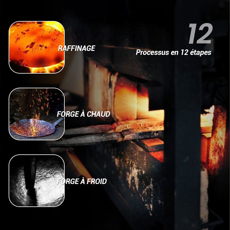 🍳🔥 PROMO EXCEPTIONNELLE 50% ! Poêle en Fonte Série Noire Ultralégère 1.2kg – Antiadhésive Naturelle, Cuisson Sain, Garantie 3 Ans, Écologique 🌿