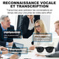 💐 PROMO EXCEPTIONNELLE -50% ! Lunettes Caméra IA 4K – Ultra Grand-Angle Anti-Vibration, Traduction IA, Oreilles Libres 🌿🎙️【Offre Limitée】