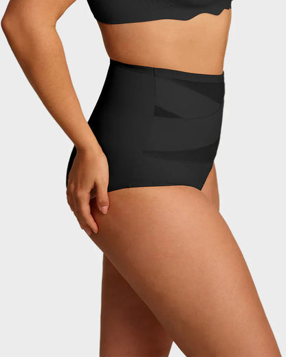 💕 Vente Limitée -50% 💕Culottes Grande Taille à Taille Haute avec Contrôle du Ventre en Croisé