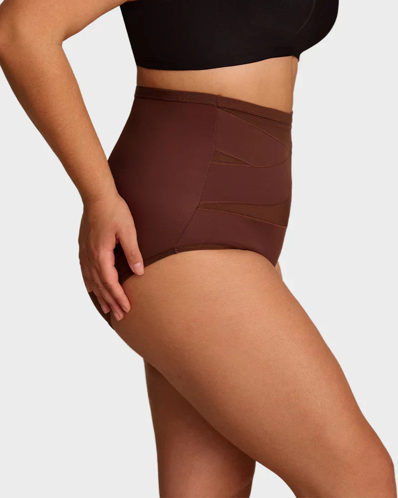 💕 Vente Limitée -50% 💕Culottes Grande Taille à Taille Haute avec Contrôle du Ventre en Croisé