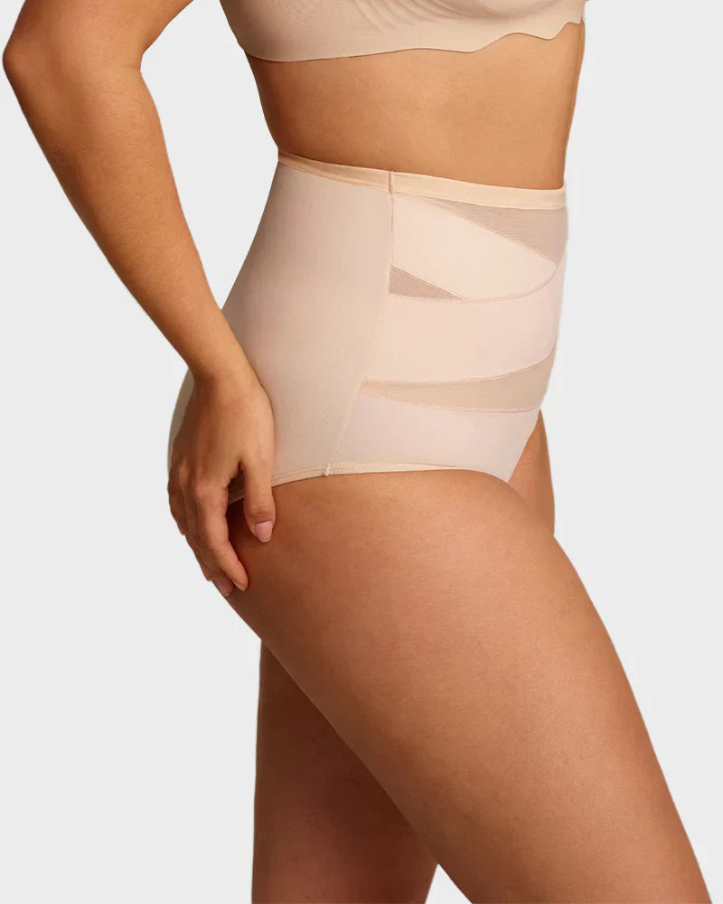 💕 Vente Limitée -50% 💕Culottes Grande Taille à Taille Haute avec Contrôle du Ventre en Croisé