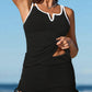 💃 PROMO ÉTÉ -50% ! 🌊 Tankini 2 Pièces Femme Gainant – Bretelles Réglables, Soutien-Gorge Intégré, Short Sport · Vert, Rose, Bleu & Noir · S–3XL (UK6-20) ✨