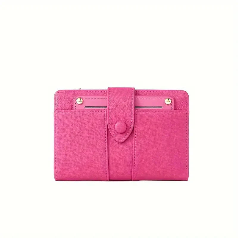 🔥2025 Hot Sale😍Portefeuille multi-compartiments en cuir pour femme avec porte-cartes (achetez-en 1 et obtenez-en 1 gratuit)