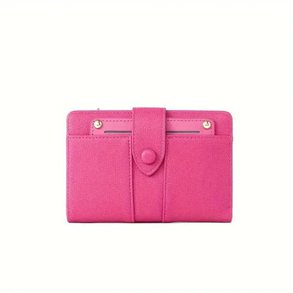 🔥2025 Hot Sale😍Portefeuille multi-compartiments en cuir pour femme avec porte-cartes (achetez-en 1 et obtenez-en 1 gratuit)