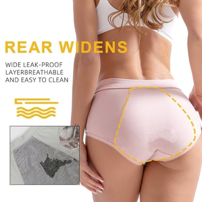 🎉Achetez-en 1, obtenez-en 2 gratuits🩲 Culotte taille haute anti-fuites – Protection fiable contre les fuites, taille haute confortable✅