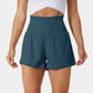 ✨️ 2025 It soldes 49% de réduction🥰 Short de yoga 2-en-1 avec taille haute et poches latérales